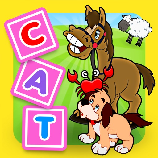 ABC Alphabet Learning Games For Kids-Word Spelling iOS App