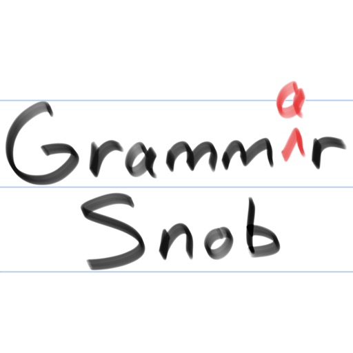 Grammar Snob iOS App