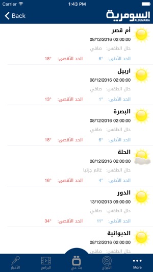 Alsumaria TV قناة السومرية(圖4)-速報App