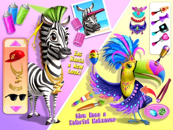 Скачать игру Jungle Animal Hair Salon 2 - No Ads