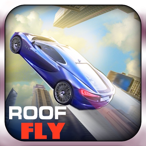Roof Fly - Driving Cars Through The Rooftops icon