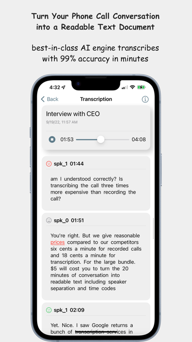 Call Recorder & Transcriber screenshot 4