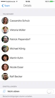 Screenshot 4 chats iphone