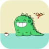Mr. Dinosaur Emoji - Sticky App