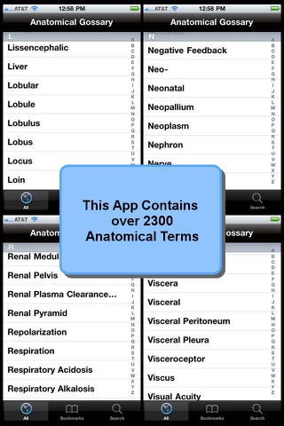 Anatomical Glossary screenshot 4