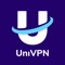 UniVPN is a lightning-fast app that provides a free VPN service