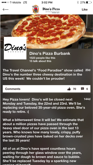 Dino's Pizza Burbank(圖3)-速報App