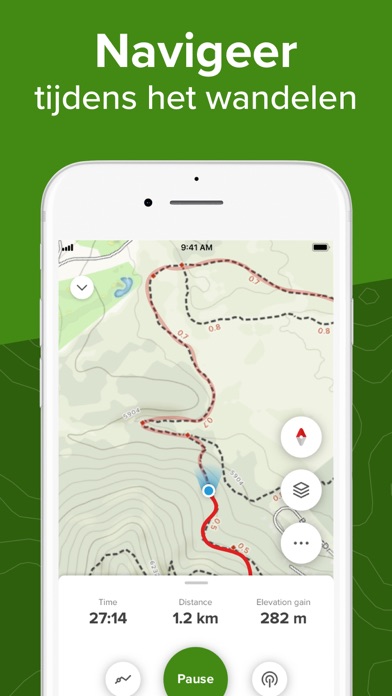 AllTrails: Wandel, Fiets & Run iPhone app afbeelding 4