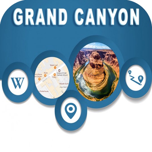 Grand Canyon Arizona Offline City Maps Navigation icon