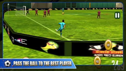 Real Superstars Football Challenge Team Pro screenshot 4