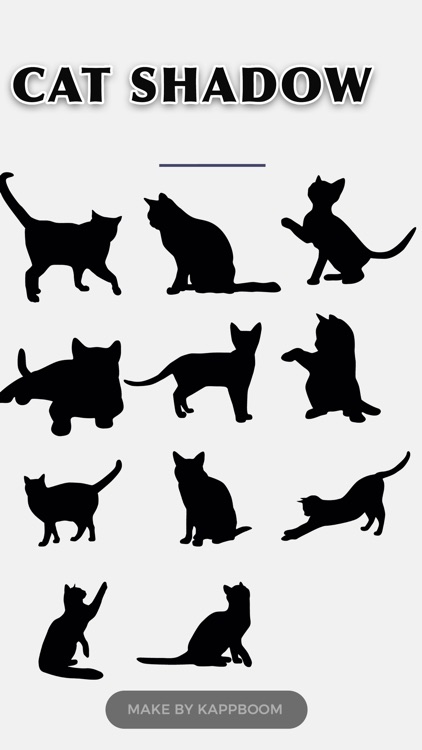 Cat Shadow Stickers