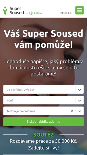 SuperSoused.cz - a je hotovo!