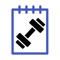 Monitor your gym progress and keep it with you by using the Weight Book app