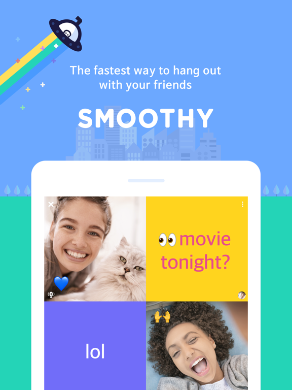 Screenshot #4 pour SMOOTHY: Video Chat for Groups