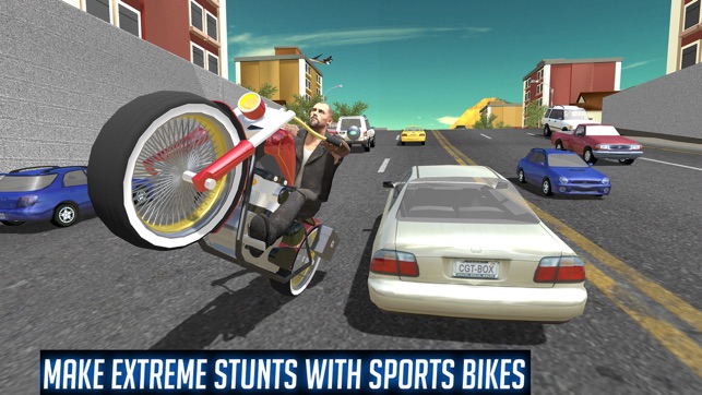 Traffic GT Bike Racer stunts Drive: High