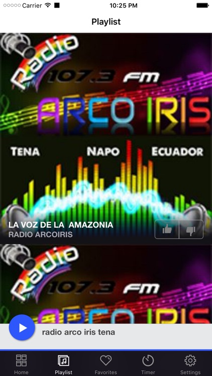 radio arco iris tena