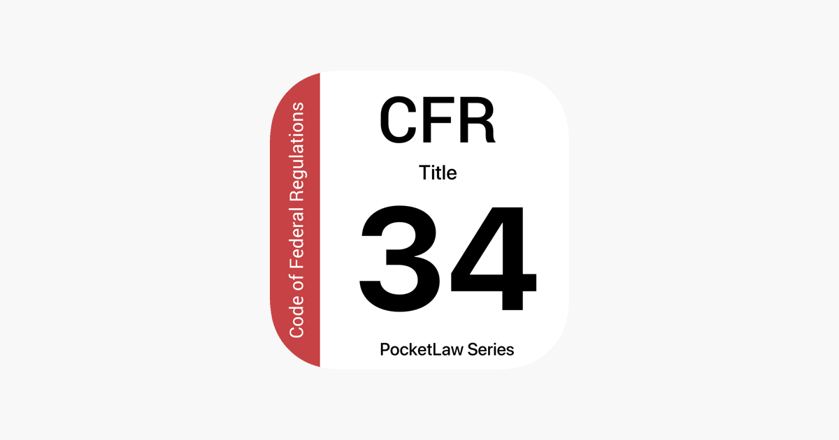 ‎CFR 34 - Education On The App Store