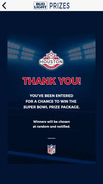 Super Bowl Prizes from Bud Light screenshot-3