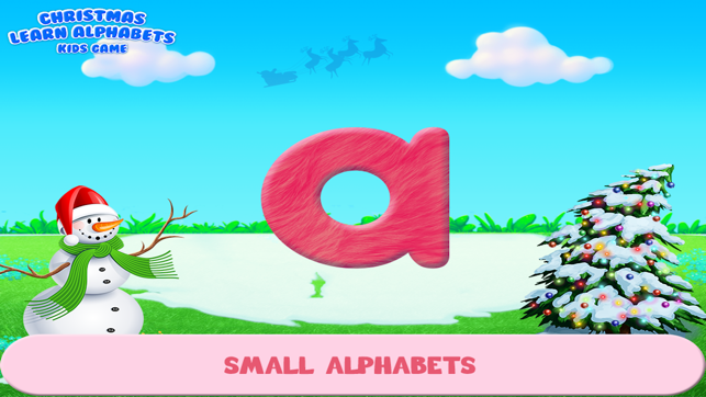 Christmas Learn Alphabets Kids Game(圖5)-速報App