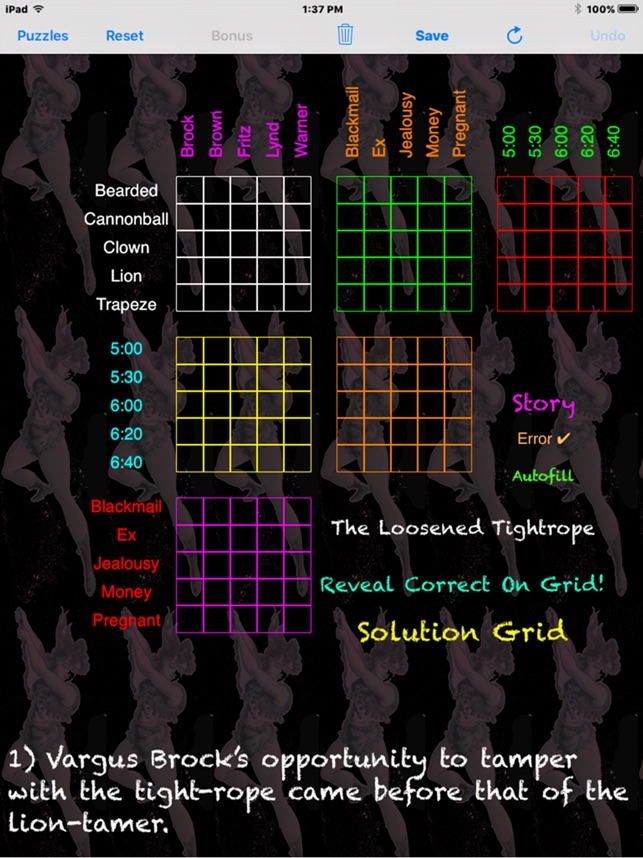 Sherlocks Logic Puzzles 4(圖4)-速報App