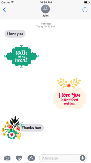 Love Romantic Sticker Pack(圖5)-速報App