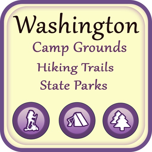 Washington Campgrounds & Hiking Trails,State Parks icon