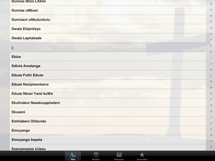 Ukrestu Es'hlabelelweni for iPad
