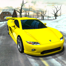 Activities of Frozen Track Speed Drifting Car Race
