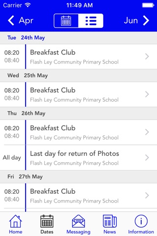 Flash Ley Primary School screenshot 2