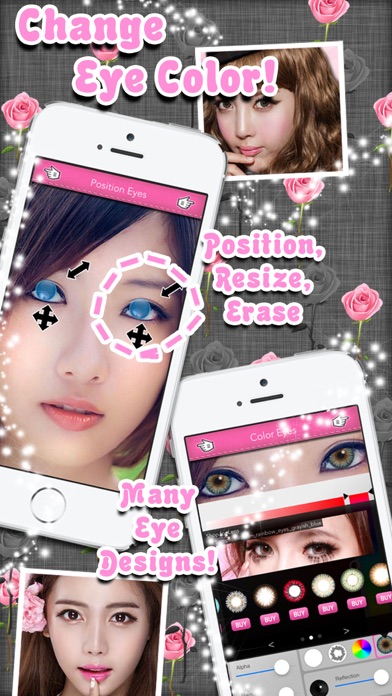 How to cancel & delete Eye Colorizer - Beauty Eye Color Changer Effect from iphone & ipad 1