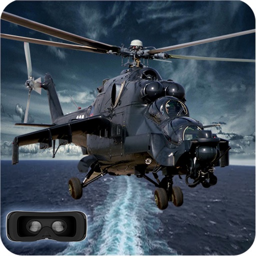 VR Civil War Heli Gunship Combat iOS App