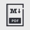 Markdown to PDF converter is a simple and convenient way to render rich pdf files from markdown files