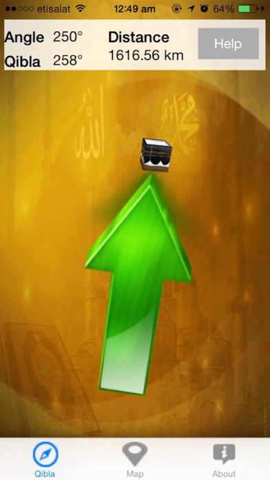 Find Qibla Now تحديد القبلة الآن Screenshot 3