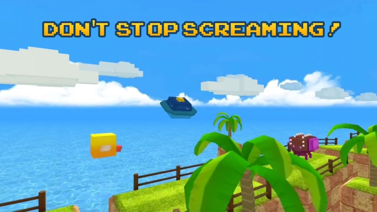 Scream Run - Go & Jump with sound & voice control