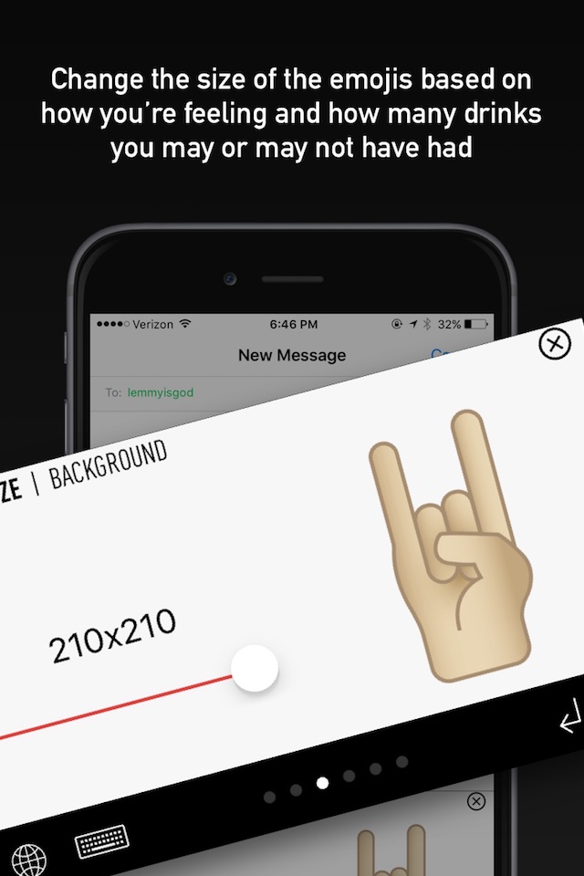 Heavy Metal Emoji screenshot 3