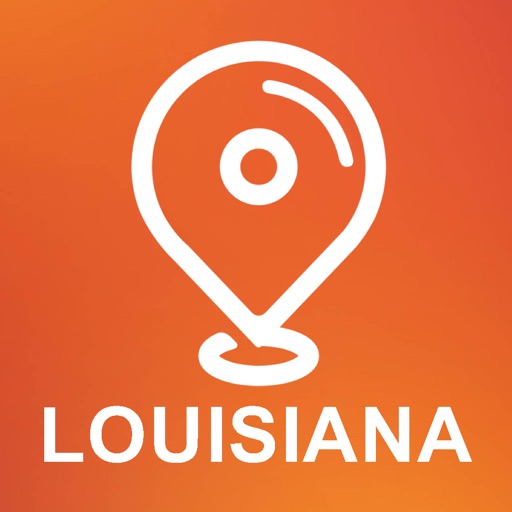 Louisiana, USA - Offline Car GPS icon