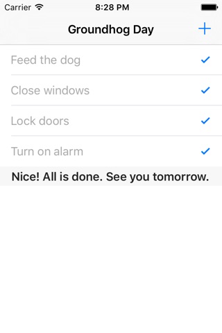 Groundhog Day - To Do List for Daily Tasks screenshot 3