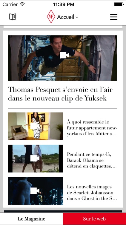 VANITY FAIR MAGAZINE FRANCE screenshot-4