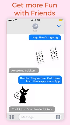 Sweet Black Cat Sticker(圖2)-速報App