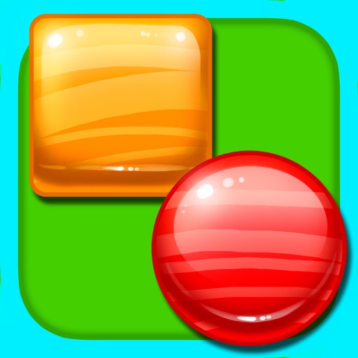 Sweet Shapes and Colors, Toddler games, learning Icon