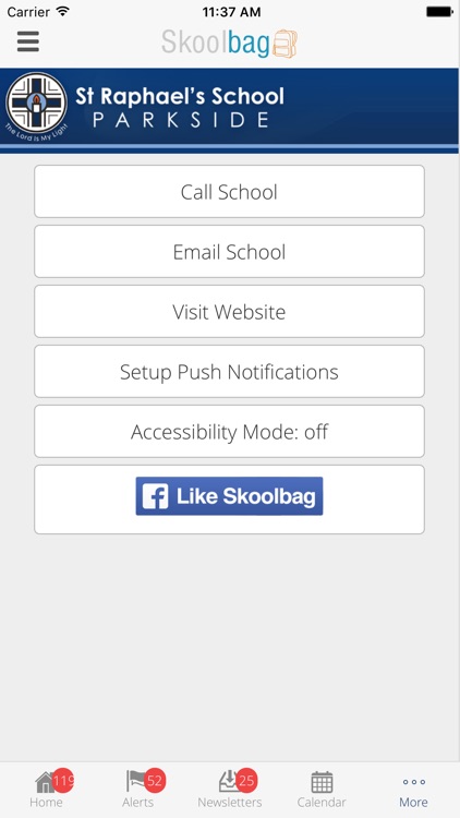 St Raphael's School Parkside - Skoolbag screenshot-3