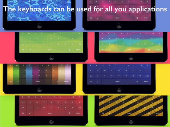 Colored Keyboards Pro Screenshots