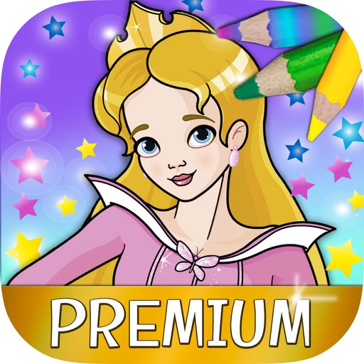 Princess Coloring Book for Kids