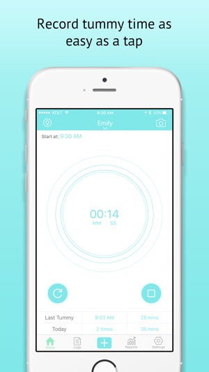 Tummy Time Tracker - Improve Baby Coordi