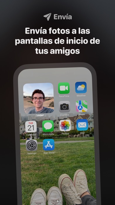 Locket Widget iPhone Capturas de pantalla