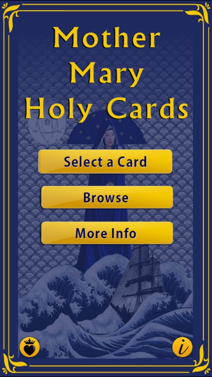 Mother Mary Holy Cards