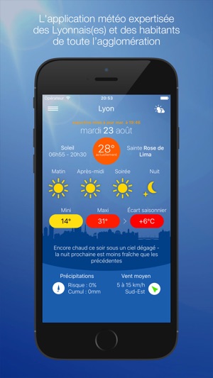 Météo Lyon(圖1)-速報App