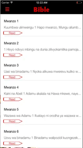 Game screenshot Biblia ya Kiswahili apk