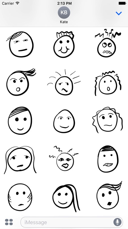 Doodly Faces Animated