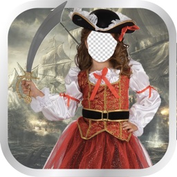 Pirate Girl Photo Montage